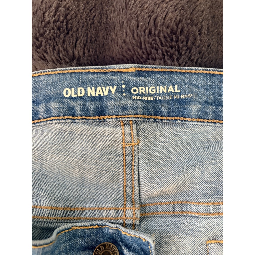 Old Navy Diva Bootcut Jeans 20 Regular Blue Acadia Mid-Rise Stretch Casual - Picture 4 of 14